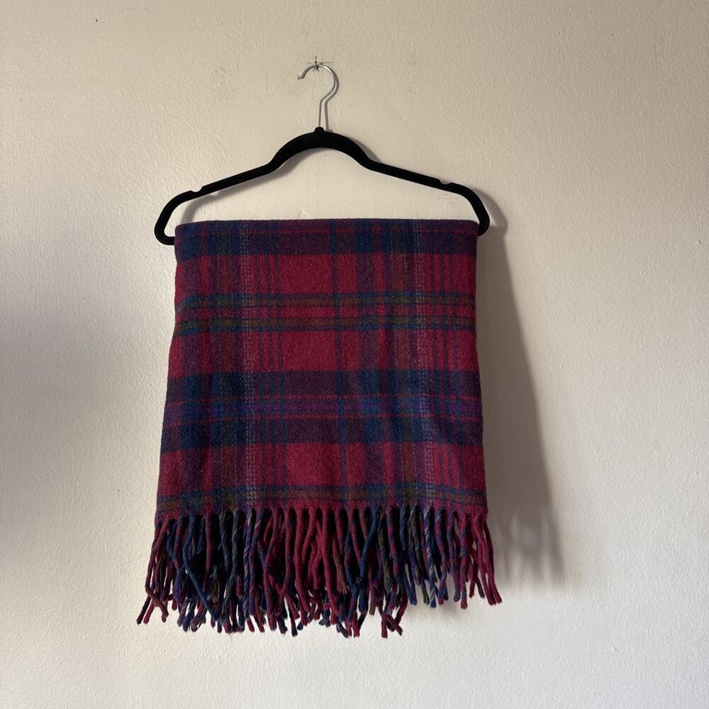 Vintage‎ Pendleton Woolen Mills Blanket Throw Wool Plaid 52 X 68 Cabincore READ